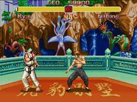 une photo d'Ã©cran de Super Street Fighter 2 sur Nintendo Super Nes